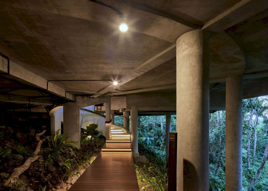 The Loop Residence, spiraled architectural Marvel in Bali by Alexis Dornier