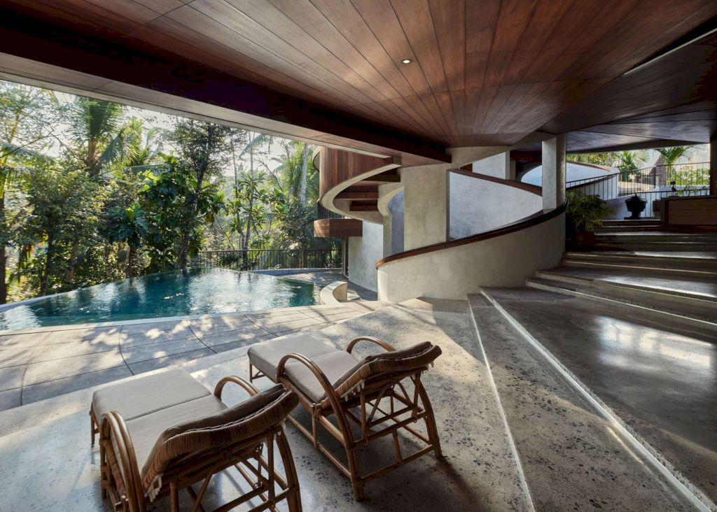 The Loop Residence, spiraled architectural Marvel in Bali by Alexis Dornier