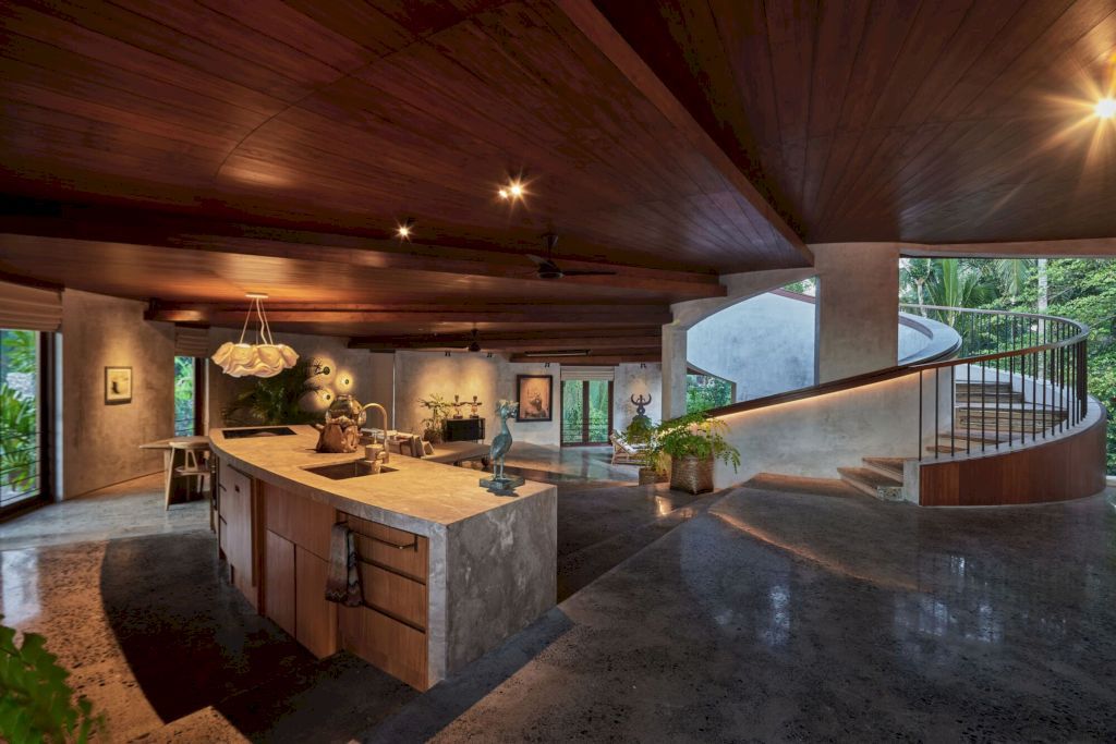 The Loop Residence, spiraled architectural Marvel in Bali by Alexis Dornier
