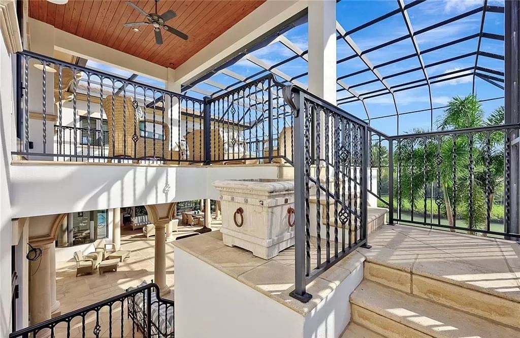 Embrace the pinnacle of coastal luxury at 1450 Gulfstar Dr S, Naples, Florida. Nestled within the exclusive Southpointe Island enclave, this architectural marvel boasts direct Gulf access and recent updates that elevate it to unparalleled sophistication.