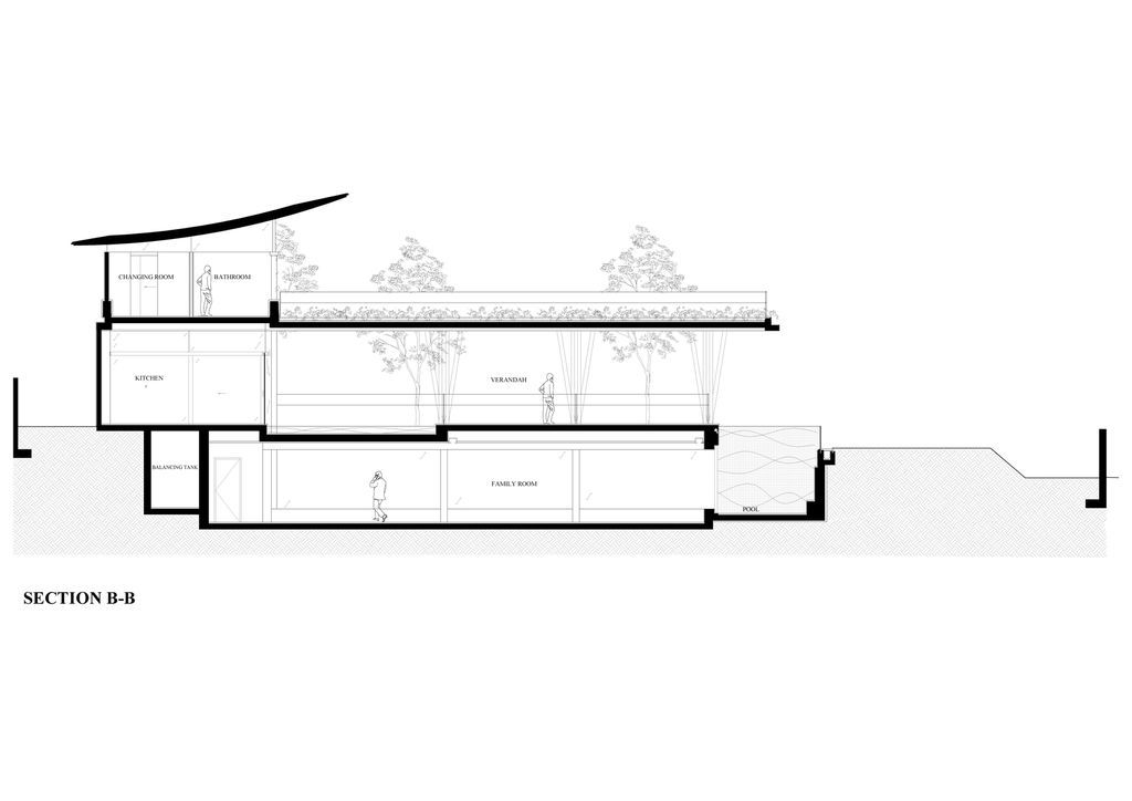 Willow House, Tropical Oasis Integrates Nature and Play by Guz Architects