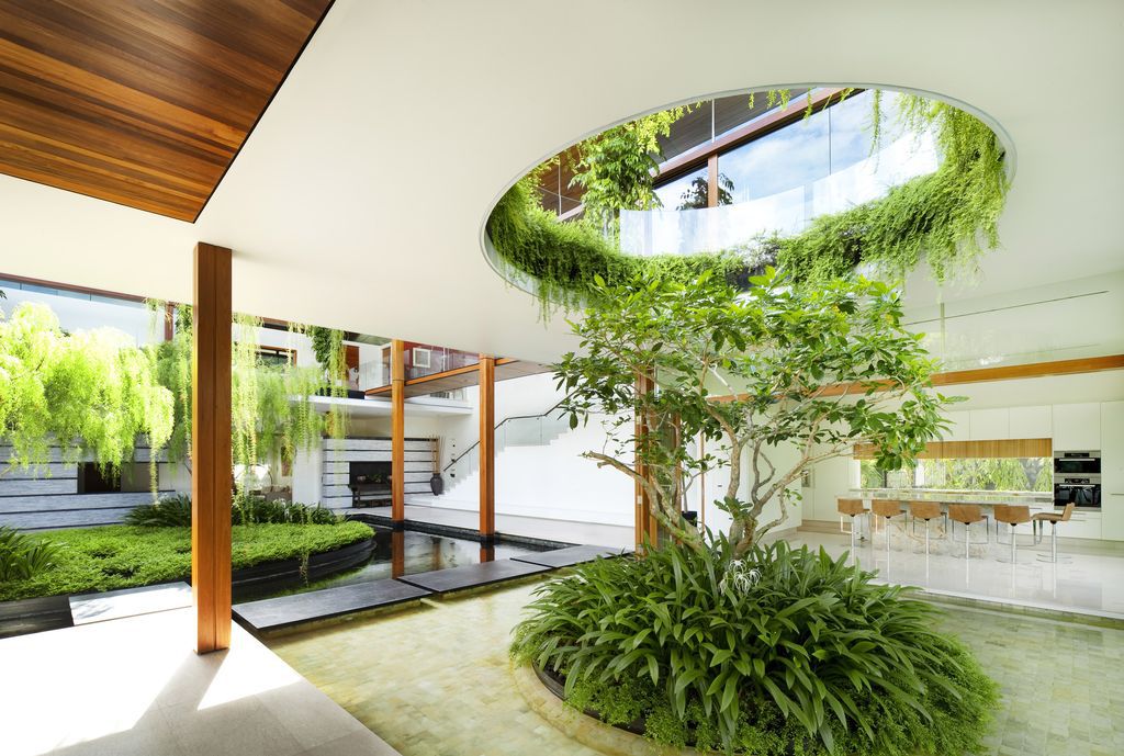 Willow House, Tropical Oasis Integrates Nature and Play by Guz Architects