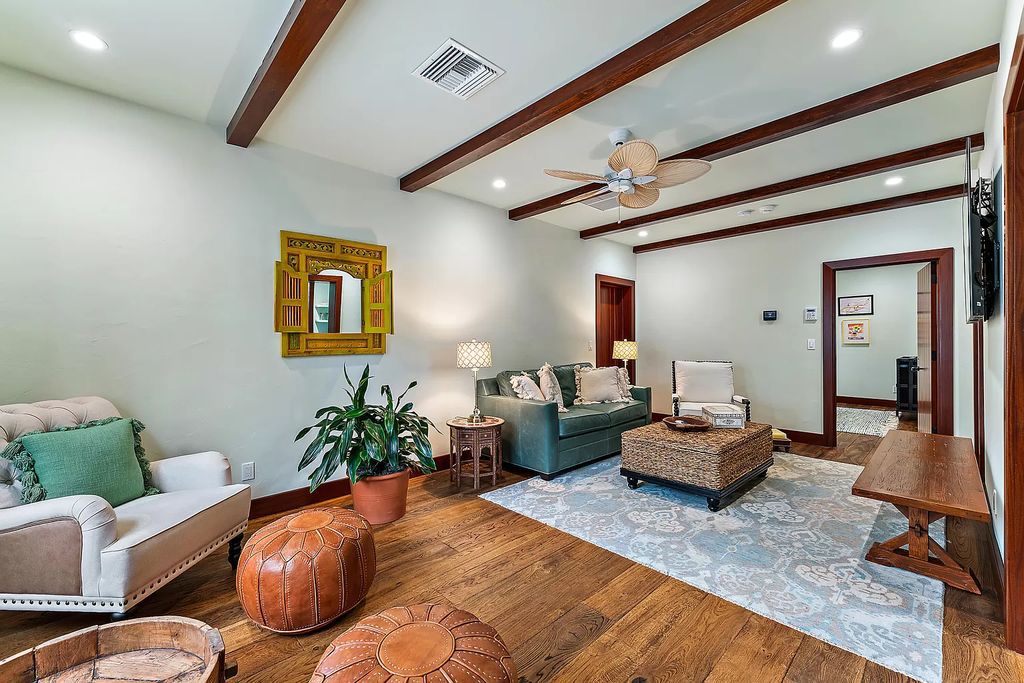 Discover the epitome of refined living at 2929 Marys Way, a Moroccan-inspired waterfront sanctuary in Palm Beach Gardens, Florida. This 5-bed, 9-bath home, remodeled in 2018, boasts 7,175 square feet of meticulously crafted living space on a sprawling 0.68-acre lot.