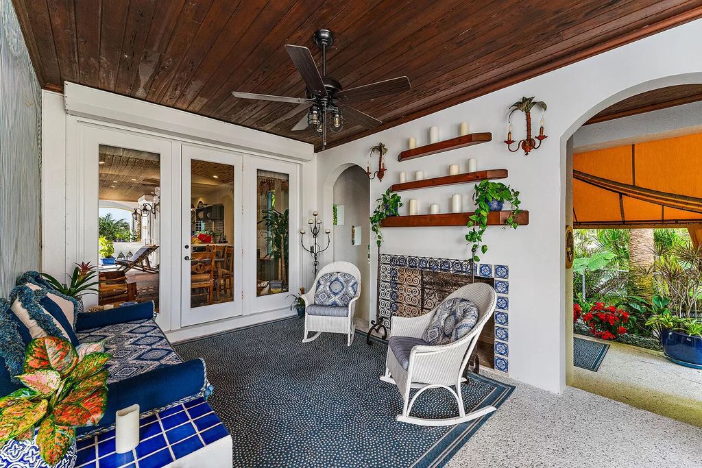 Discover the epitome of refined living at 2929 Marys Way, a Moroccan-inspired waterfront sanctuary in Palm Beach Gardens, Florida. This 5-bed, 9-bath home, remodeled in 2018, boasts 7,175 square feet of meticulously crafted living space on a sprawling 0.68-acre lot.