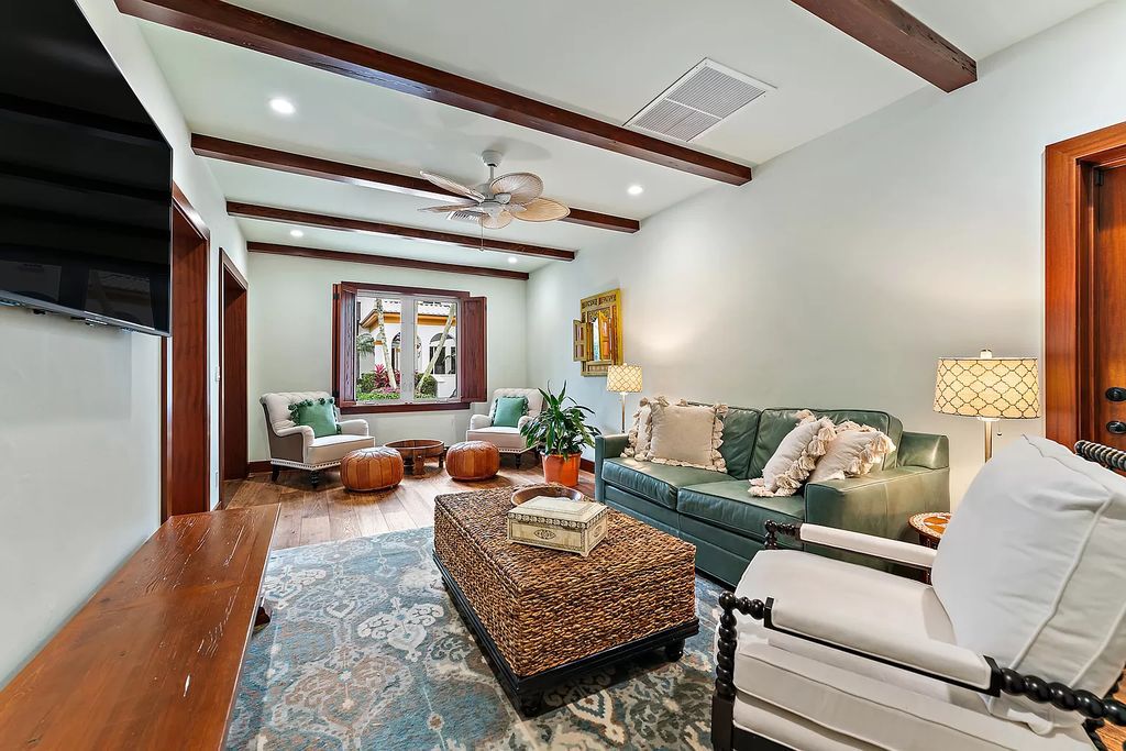 Discover the epitome of refined living at 2929 Marys Way, a Moroccan-inspired waterfront sanctuary in Palm Beach Gardens, Florida. This 5-bed, 9-bath home, remodeled in 2018, boasts 7,175 square feet of meticulously crafted living space on a sprawling 0.68-acre lot.