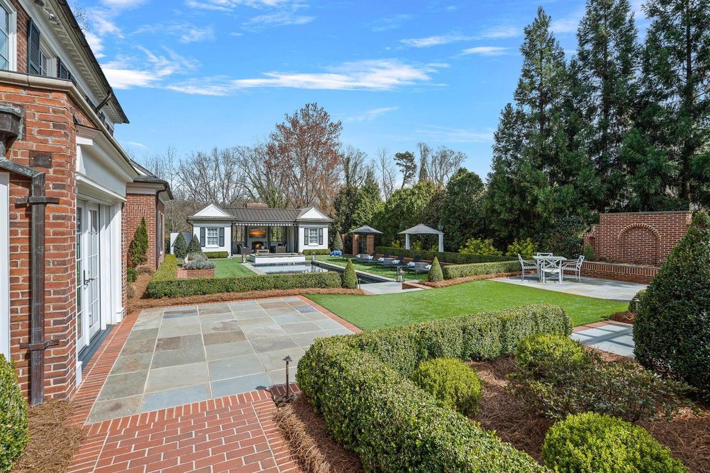 1947 Georgian Revival Masterpiece The Heavner Williams Home in North Carolina Listed at 2.49 Million 35