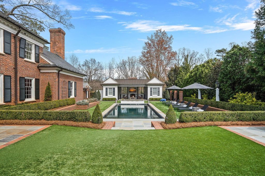 1947 Georgian Revival Masterpiece The Heavner Williams Home in North Carolina Listed at 2.49 Million 37