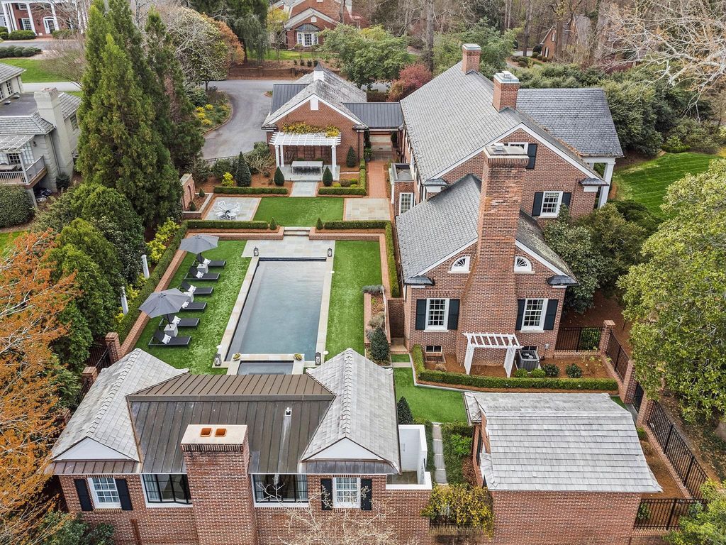 1947 Georgian Revival Masterpiece The Heavner Williams Home in North Carolina Listed at 2.49 Million 44