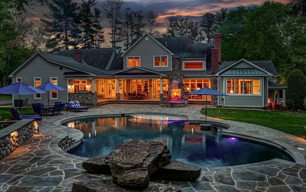 2.7 Million Maryland Home Blends Classic Architecture with Contemporary Style 1