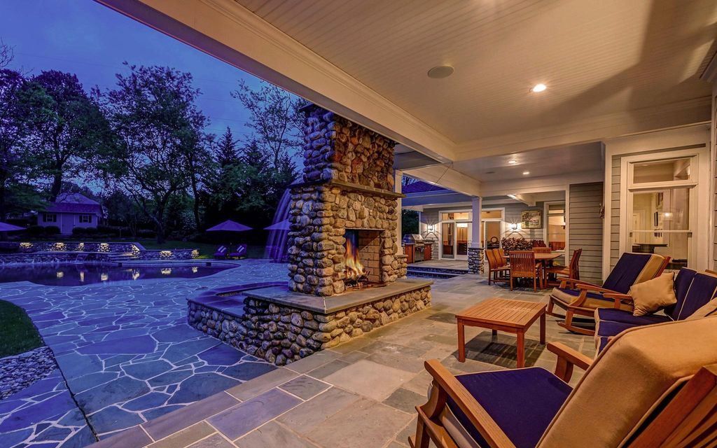 2.7 Million Maryland Home Blends Classic Architecture with Contemporary Style 4