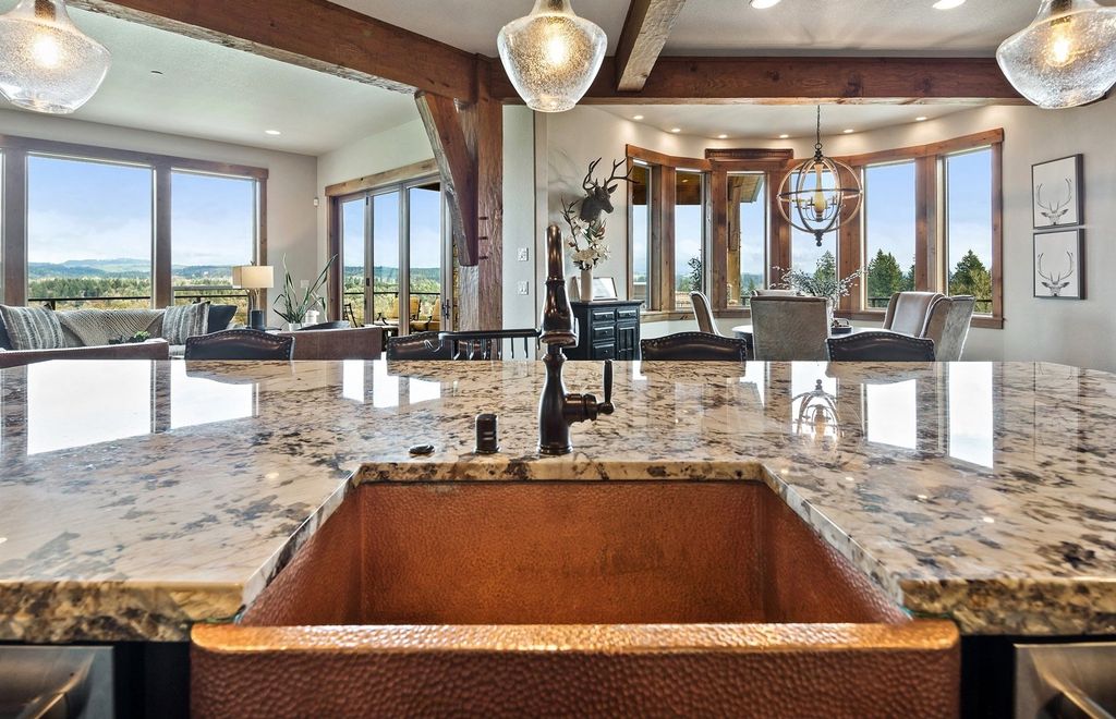 A Majestic Timber Framed Estate Offering Unobstructed Panoramic Views Priced at 5.75 Million 13