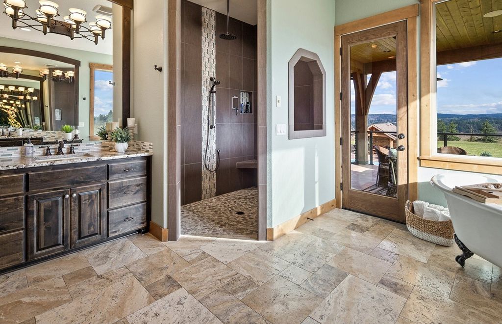 A Majestic Timber Framed Estate Offering Unobstructed Panoramic Views Priced at 5.75 Million 23