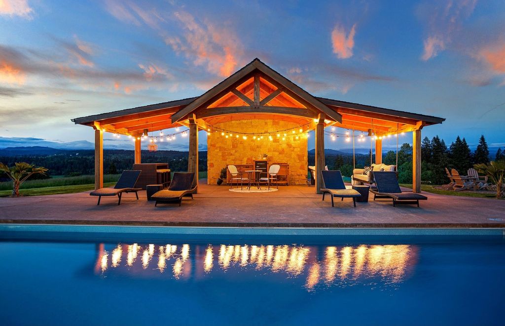A Majestic Timber Framed Estate Offering Unobstructed Panoramic Views Priced at 5.75 Million 5