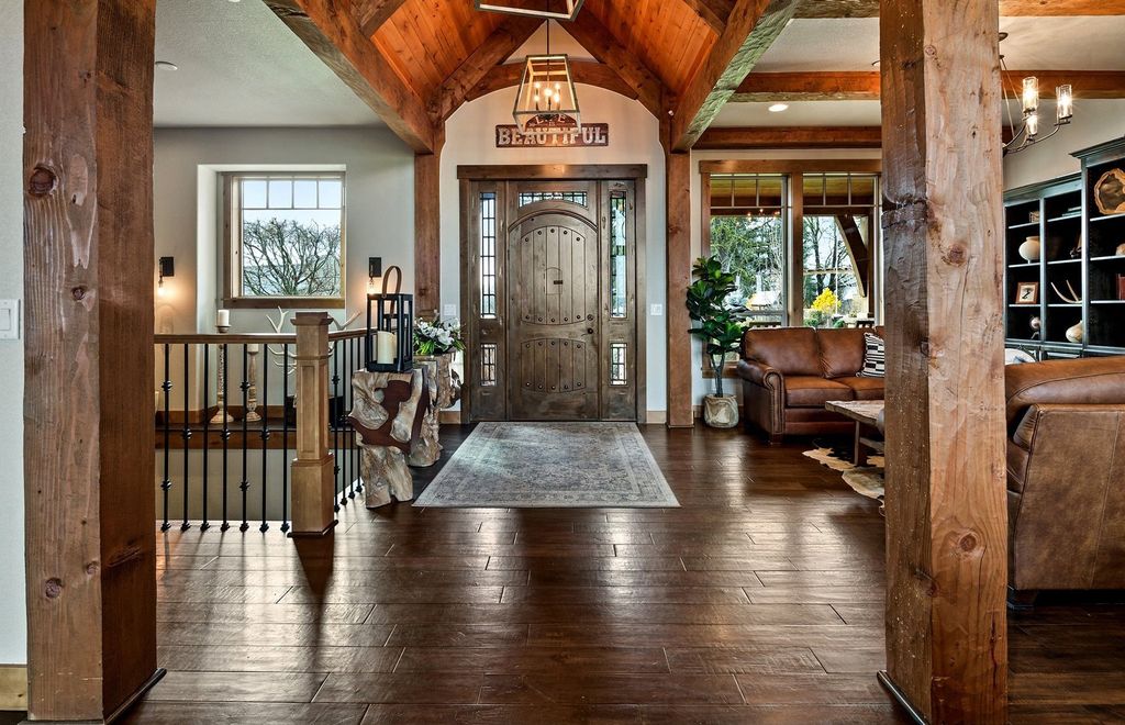 A Majestic Timber Framed Estate Offering Unobstructed Panoramic Views Priced at 5.75 Million 8