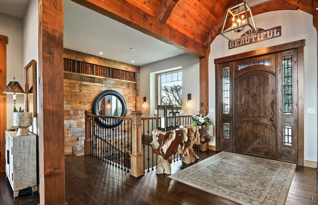 A Majestic Timber Framed Estate Offering Unobstructed Panoramic Views Priced at 5.75 Million 9