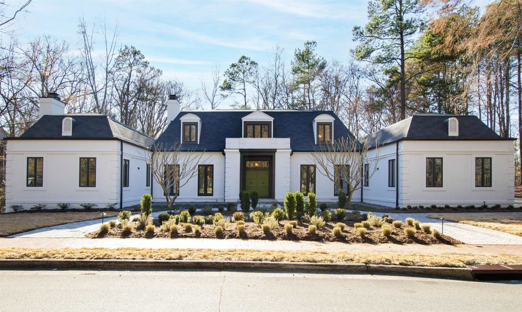 Chic Parisian Flair Meets Modern Sophistication in Chapel Hill Historic Home Listed at 3 1