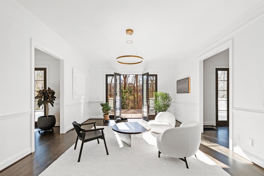 Chic Parisian Flair Meets Modern Sophistication in Chapel Hill Historic Home Listed at 3 11