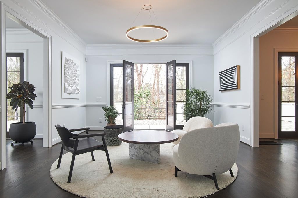 Chic Parisian Flair Meets Modern Sophistication in Chapel Hill Historic Home Listed at 3 12
