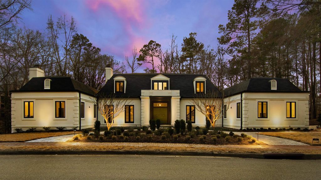 Chic Parisian Flair Meets Modern Sophistication in Chapel Hill Historic Home Listed at 3 2