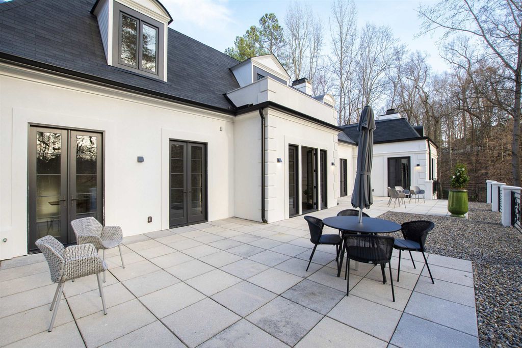 Chic Parisian Flair Meets Modern Sophistication in Chapel Hill Historic Home Listed at 3 49