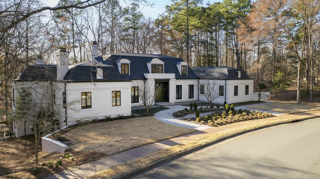 Chic Parisian Flair Meets Modern Sophistication in Chapel Hill Historic Home Listed at 3 5