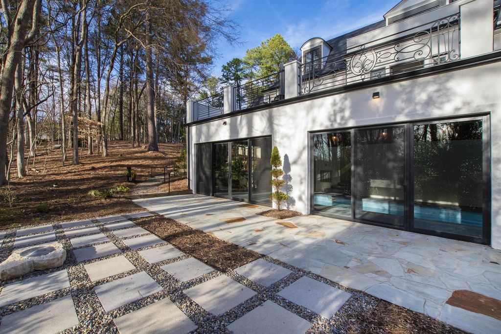 Chic Parisian Flair Meets Modern Sophistication in Chapel Hill Historic Home Listed at 3 55