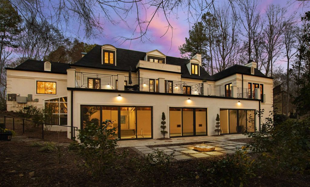 Chic Parisian Flair Meets Modern Sophistication in Chapel Hill Historic Home Listed at 3 57