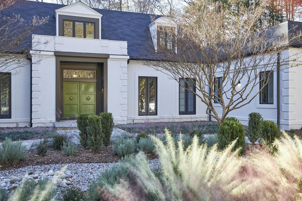 Chic Parisian Flair Meets Modern Sophistication in Chapel Hill Historic Home Listed at 3 7