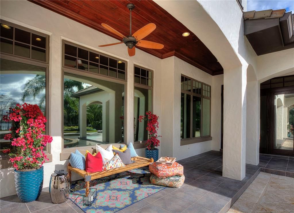 Named "Millionaires Cove," this Tudor Tuscan marvel blends Balinese and Indian influences. The gated community, housing only 29 residences, with 10 enjoying private lake access, ensures exclusive serenity.