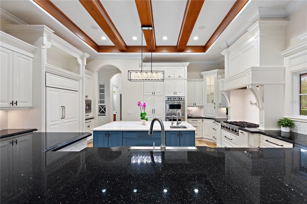 Named "Millionaires Cove," this Tudor Tuscan marvel blends Balinese and Indian influences. The gated community, housing only 29 residences, with 10 enjoying private lake access, ensures exclusive serenity.