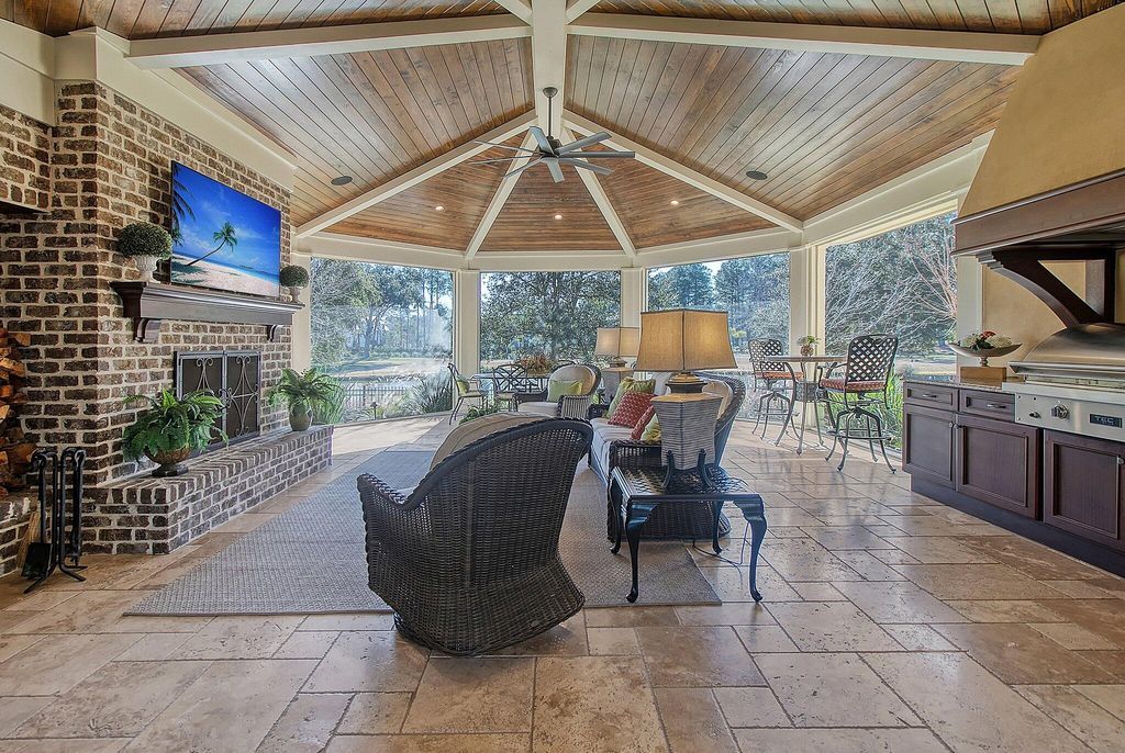 Exquisite Island Living 3.895 Million Golf Course Views Home in South Carolina 12