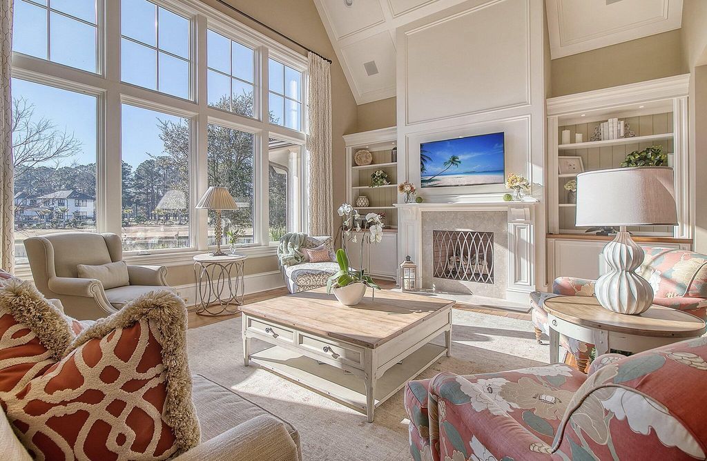 Exquisite Island Living 3.895 Million Golf Course Views Home in South Carolina 14