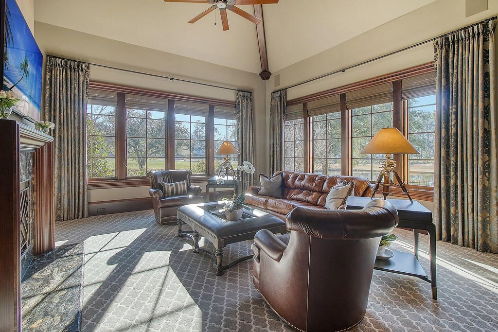 Exquisite Island Living 3.895 Million Golf Course Views Home in South Carolina 22