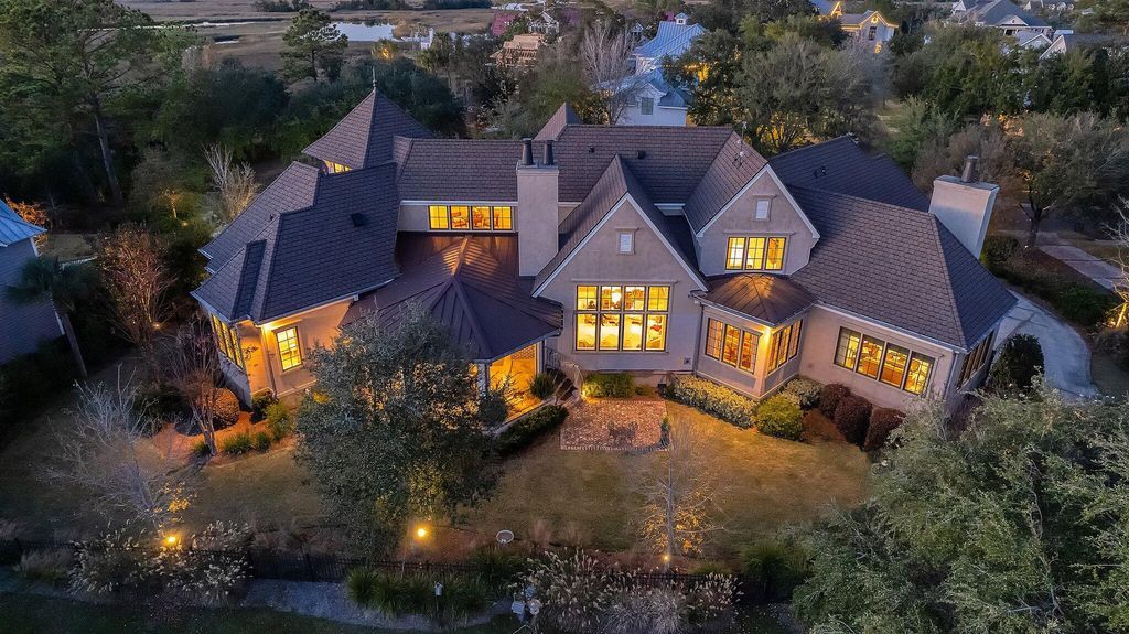 Exquisite Island Living 3.895 Million Golf Course Views Home in South Carolina 3
