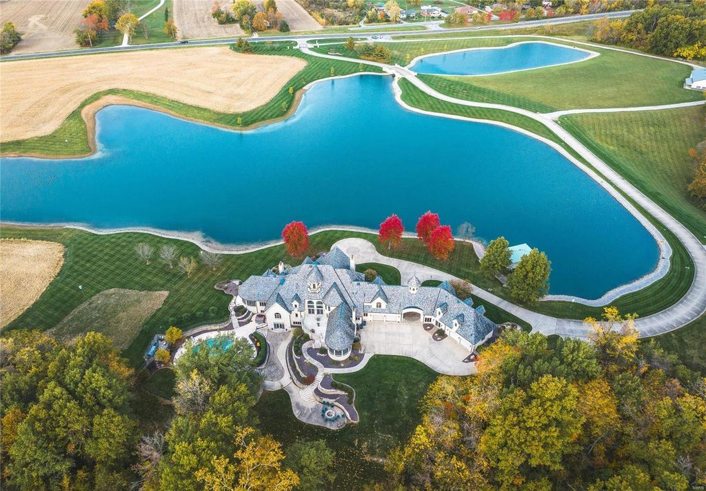 Le Chateau A Masterpiece by Lantz Homes Now Available for 4.59 Million in Illinois 12