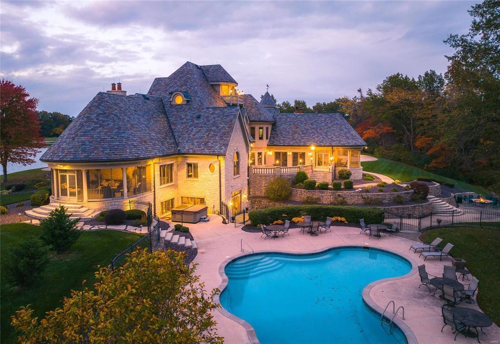 Le Chateau A Masterpiece by Lantz Homes Now Available for 4.59 Million in Illinois 21