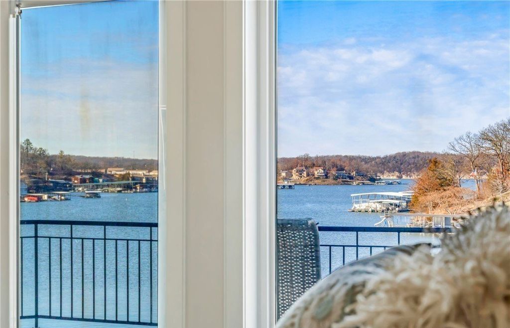 Mediterranean Style Retreat with Gentle Lakefront Ambiance Listed at 5.2 Million in Missouri 18