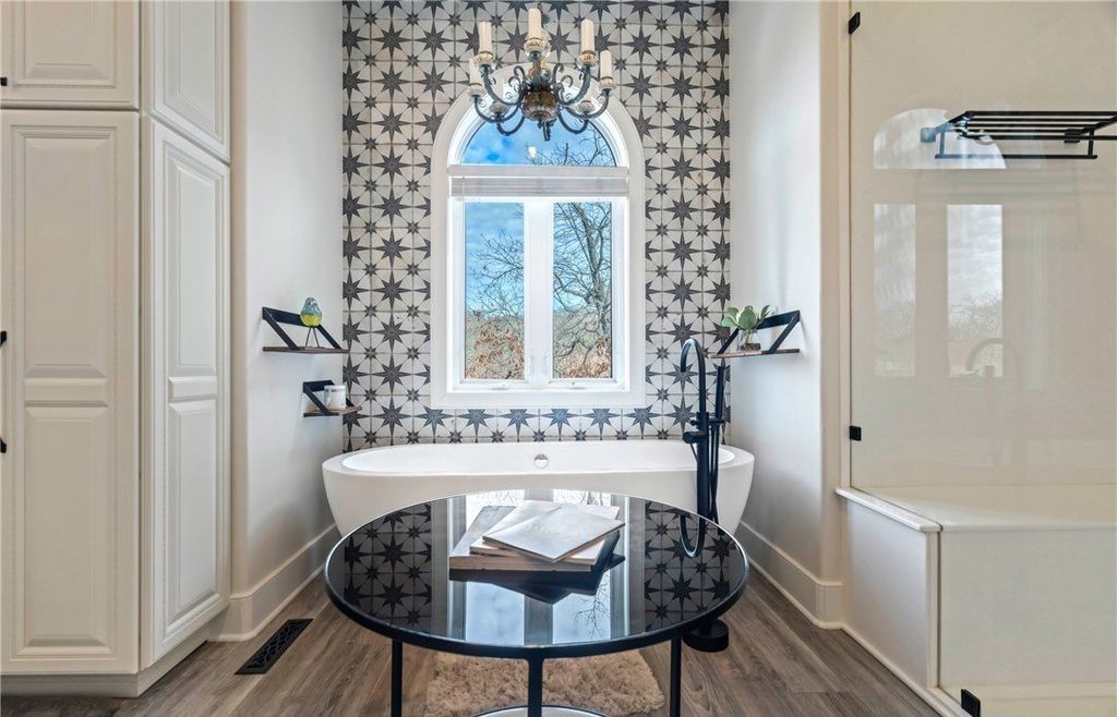 Mediterranean Style Retreat with Gentle Lakefront Ambiance Listed at 5.2 Million in Missouri 21