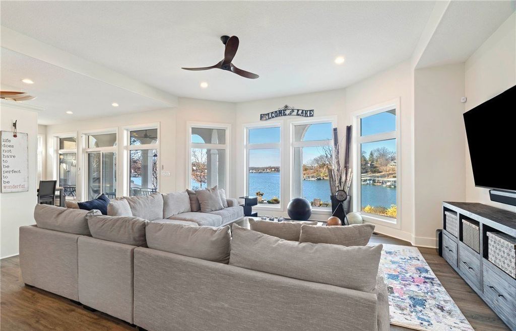 Mediterranean Style Retreat with Gentle Lakefront Ambiance Listed at 5.2 Million in Missouri 24