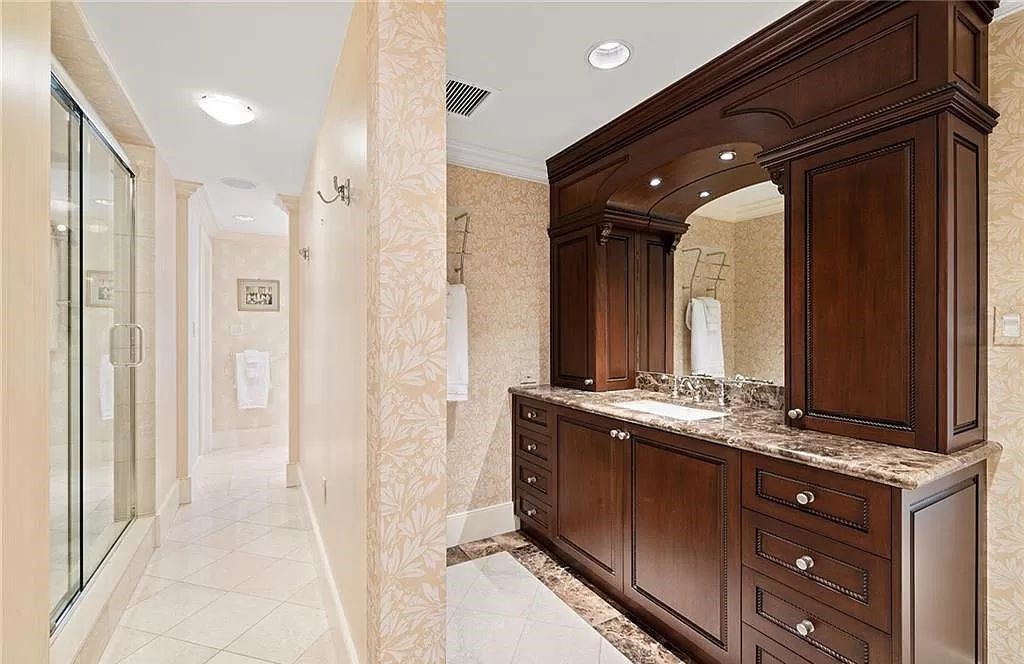 Built in 1964 and spanning 6,360 square feet, the property offers 171 feet of prime Gulf of Mexico frontage.