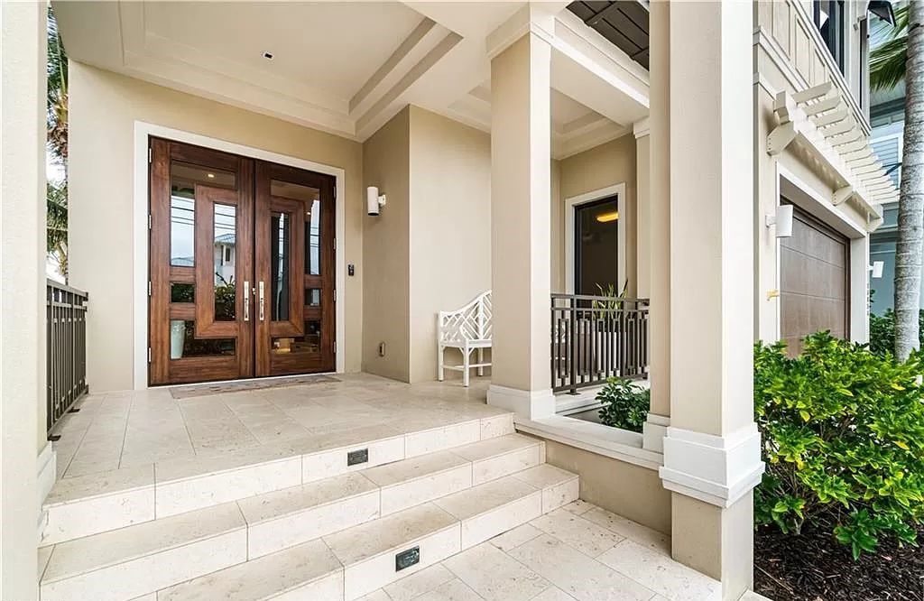 Welcome to 26854 Hickory Blvd, a 5-bed/5-bath beachfront masterpiece in Bonita Springs, FL. Built by Potter Homes and designed by Kukk Architects in 2017, this 4,647 square feet home boasts spectacular Gulf views from every floor.