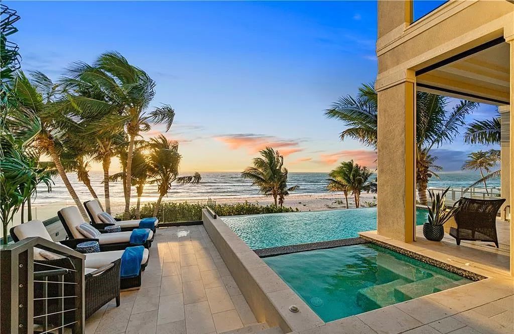 Welcome to 26854 Hickory Blvd, a 5-bed/5-bath beachfront masterpiece in Bonita Springs, FL. Built by Potter Homes and designed by Kukk Architects in 2017, this 4,647 square feet home boasts spectacular Gulf views from every floor.