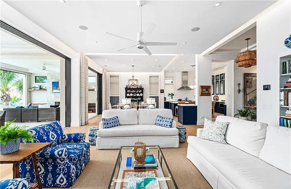 Welcome to 26854 Hickory Blvd, a 5-bed/5-bath beachfront masterpiece in Bonita Springs, FL. Built by Potter Homes and designed by Kukk Architects in 2017, this 4,647 square feet home boasts spectacular Gulf views from every floor.