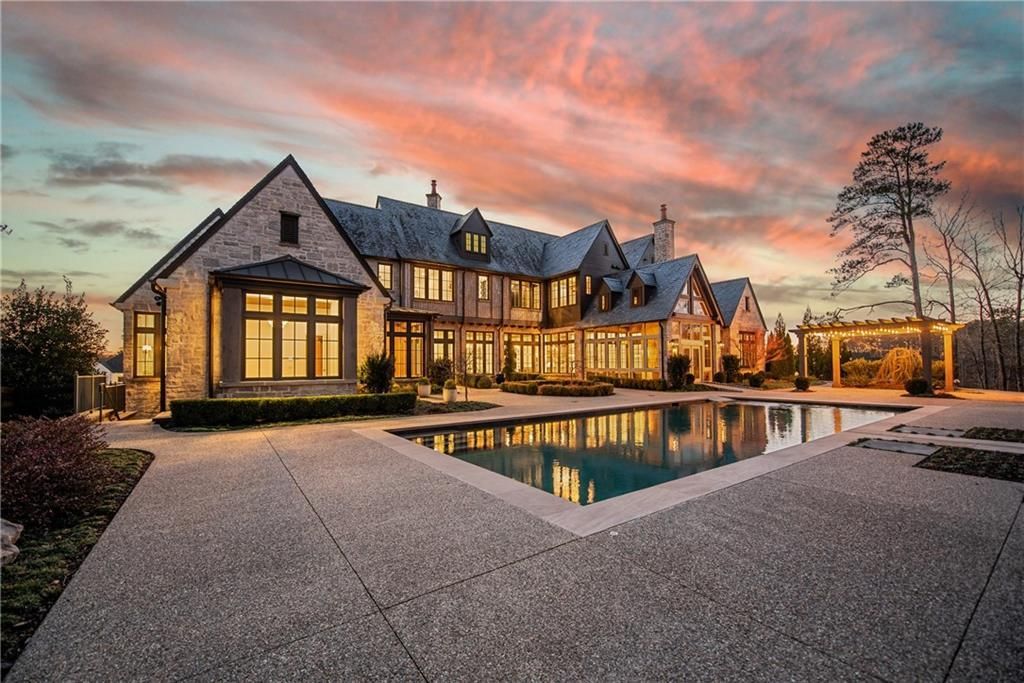 Stone Crafted Masterpiece T.S. Adams Studios Alluring Estate in Georgia Hits the Market at 6.85 Million 3