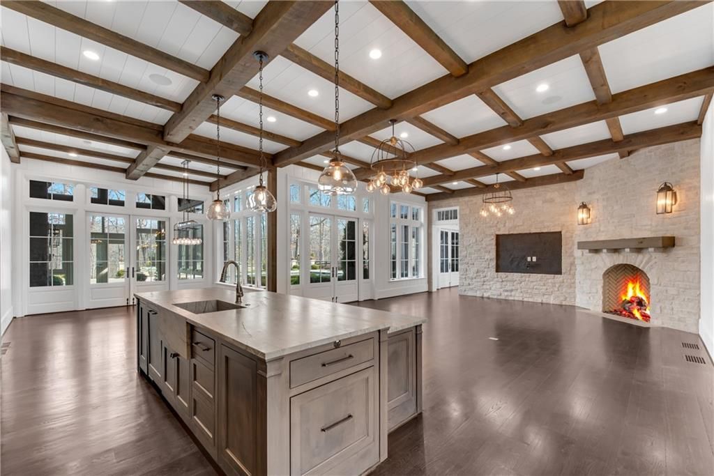 Stone Crafted Masterpiece T.S. Adams Studios Alluring Estate in Georgia Hits the Market at 6.85 Million 7
