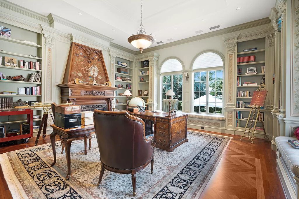 Built in 2010, this 1.61-acre estate features 150 feet +/- of both Ocean and Intracoastal frontage. With 9 bedrooms, 14 bathrooms, and 13,349 square feet of meticulously designed living space, this residence is a masterpiece of sophistication.