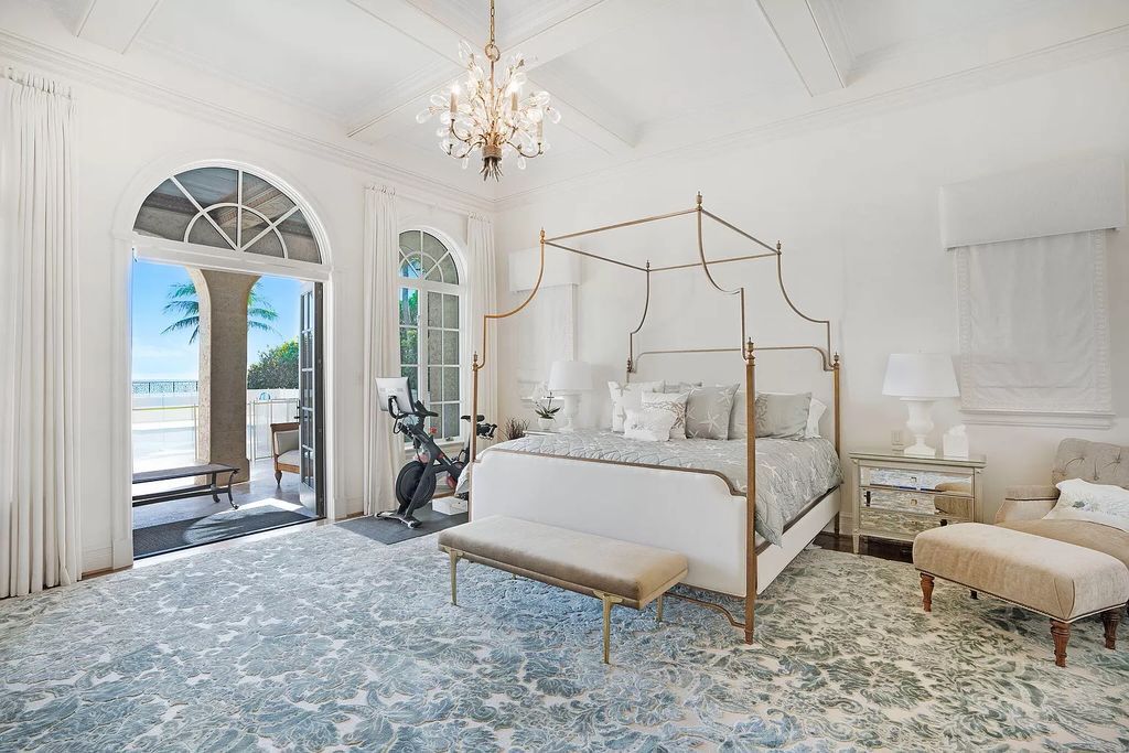 Built in 2010, this 1.61-acre estate features 150 feet +/- of both Ocean and Intracoastal frontage. With 9 bedrooms, 14 bathrooms, and 13,349 square feet of meticulously designed living space, this residence is a masterpiece of sophistication.