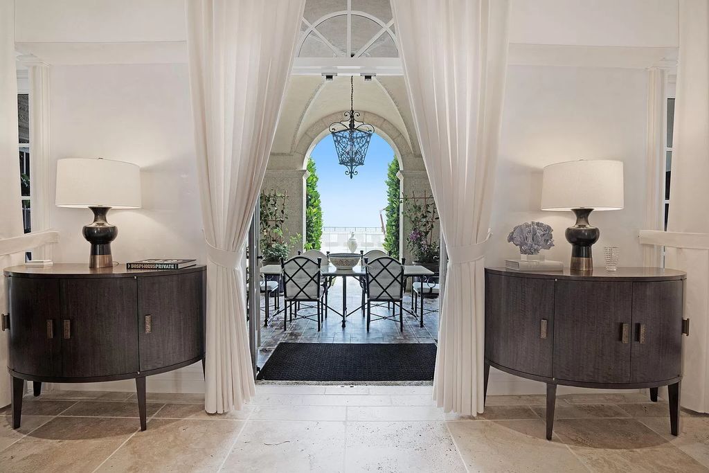Built in 2010, this 1.61-acre estate features 150 feet +/- of both Ocean and Intracoastal frontage. With 9 bedrooms, 14 bathrooms, and 13,349 square feet of meticulously designed living space, this residence is a masterpiece of sophistication.