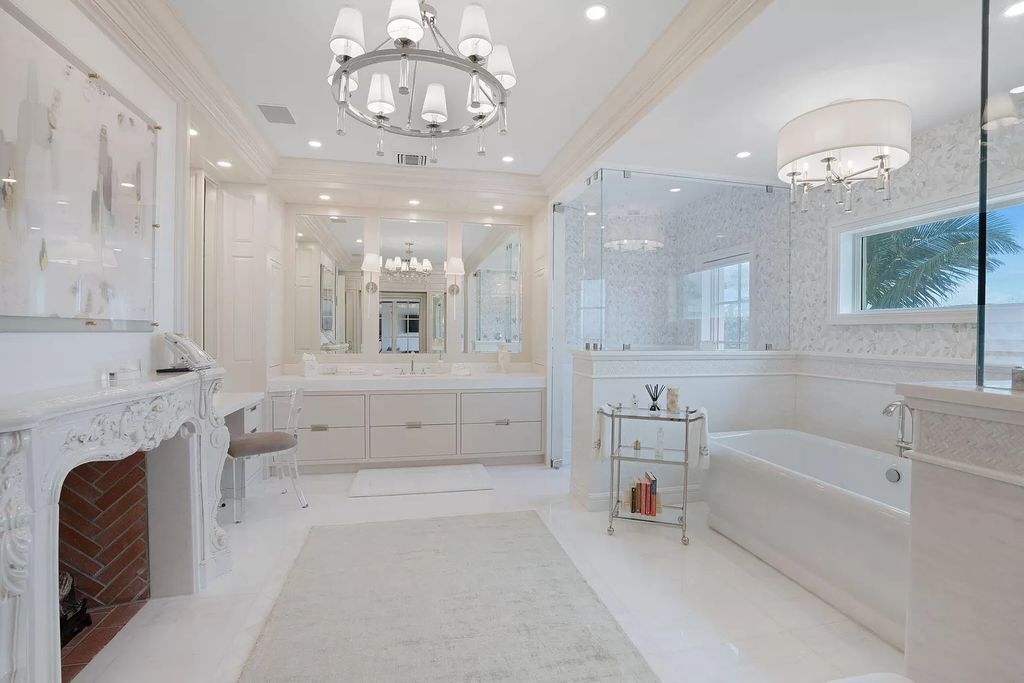 Built in 2010, this 1.61-acre estate features 150 feet +/- of both Ocean and Intracoastal frontage. With 9 bedrooms, 14 bathrooms, and 13,349 square feet of meticulously designed living space, this residence is a masterpiece of sophistication.