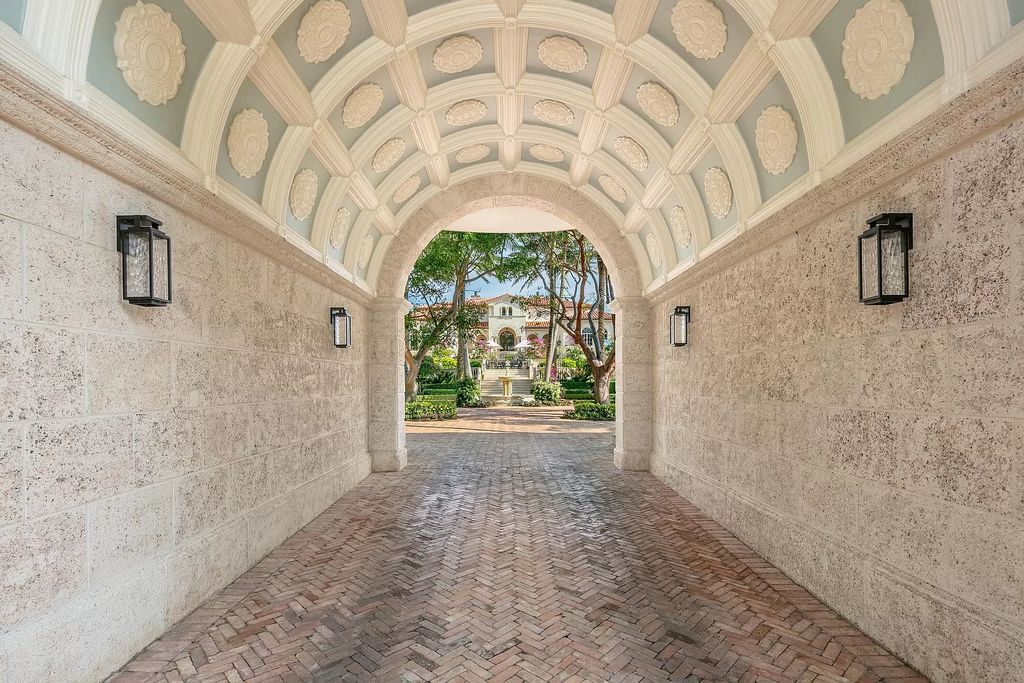 Built in 2010, this 1.61-acre estate features 150 feet +/- of both Ocean and Intracoastal frontage. With 9 bedrooms, 14 bathrooms, and 13,349 square feet of meticulously designed living space, this residence is a masterpiece of sophistication.